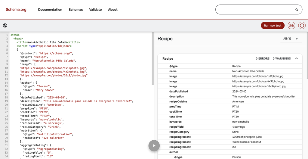 Implement Schema Markup