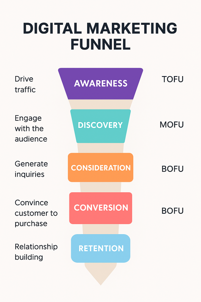 What Is the Digital Marketing Funnel?