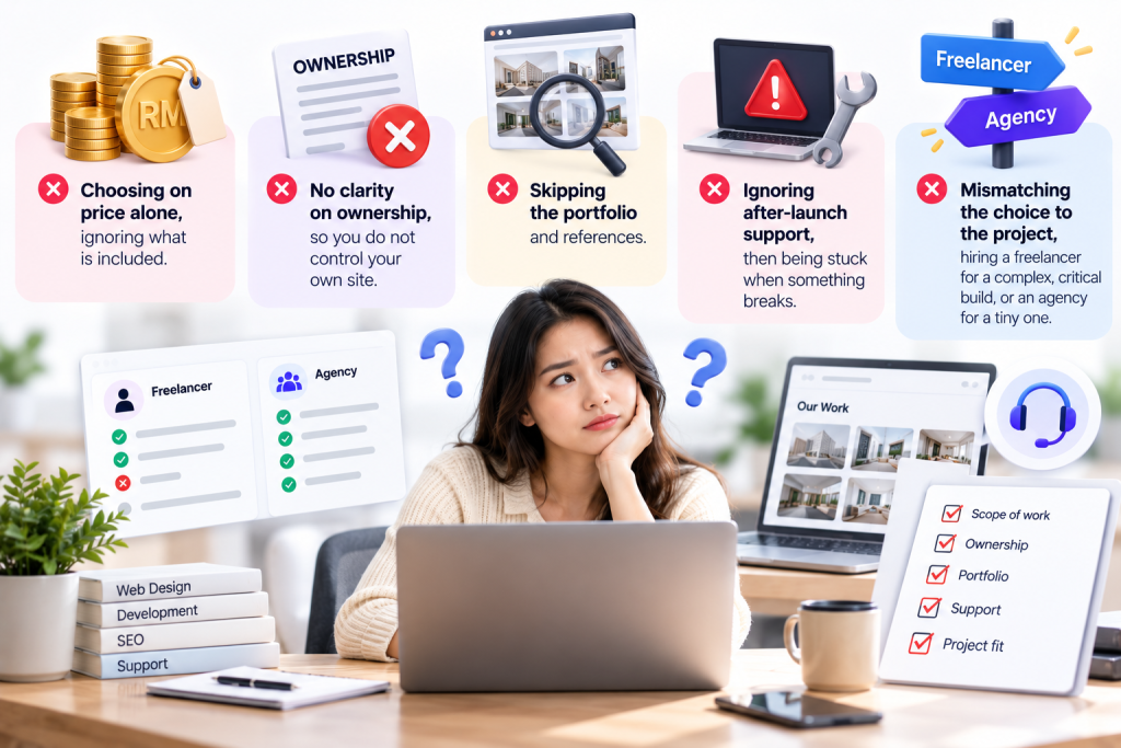 Common mistakes when choosing