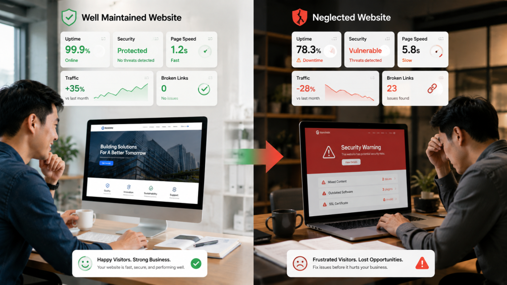website maintenance