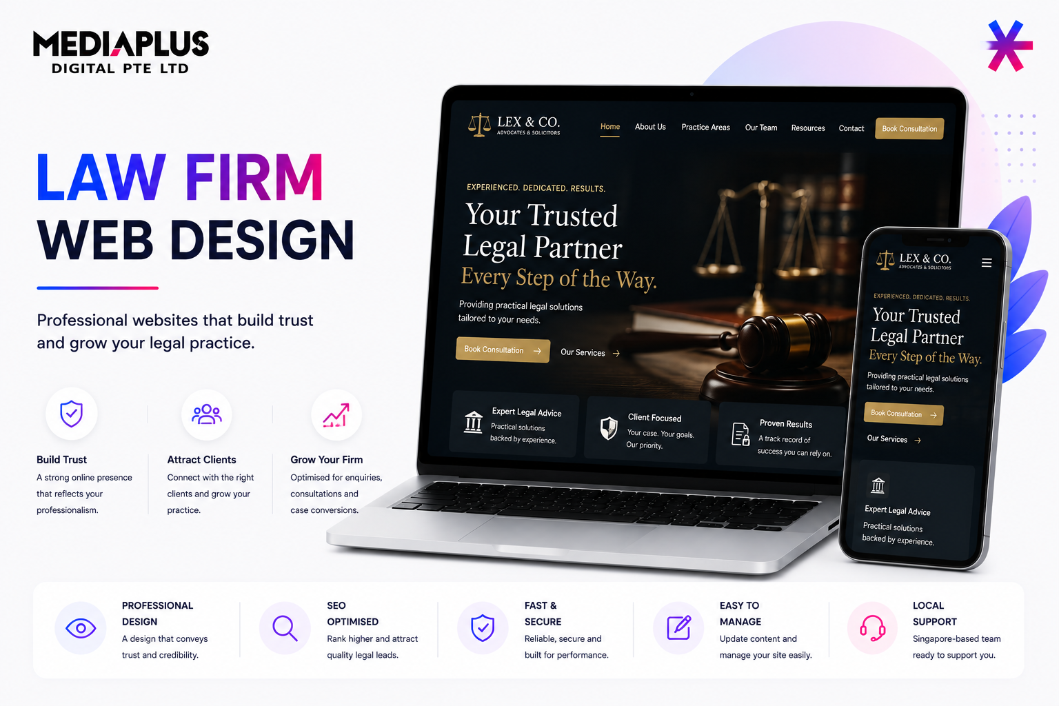 Lawyer & Legal Website Development