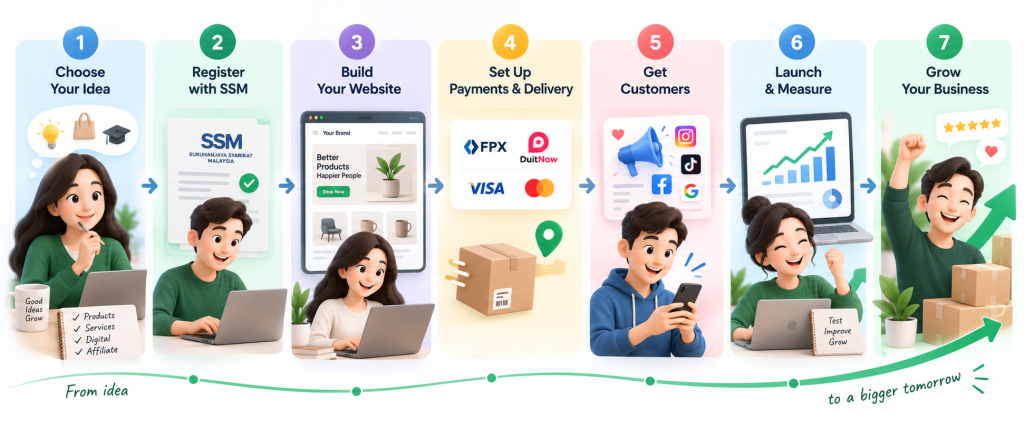 an online business