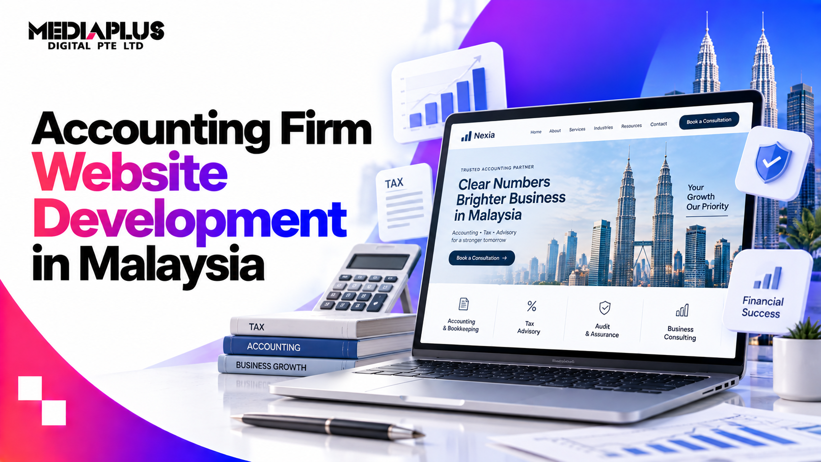 Accounting Firm Website Development in Malaysia