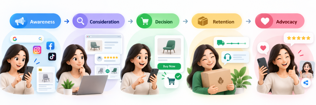 customer journey map